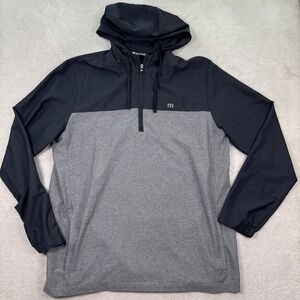 Travis Mathew Black and Gray Performance Jacket